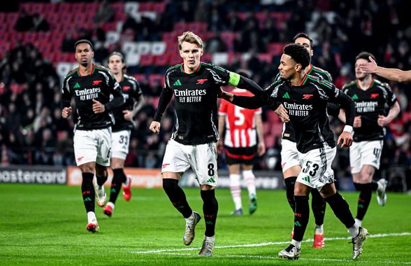 Arsenal stârnește teamă » 6 recorduri înregistrate de „tunari” contra lui Eindhoven!