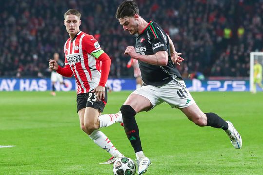 Declan Rice, în marș spre poarta lui Eindhoven / Foto: Imago
