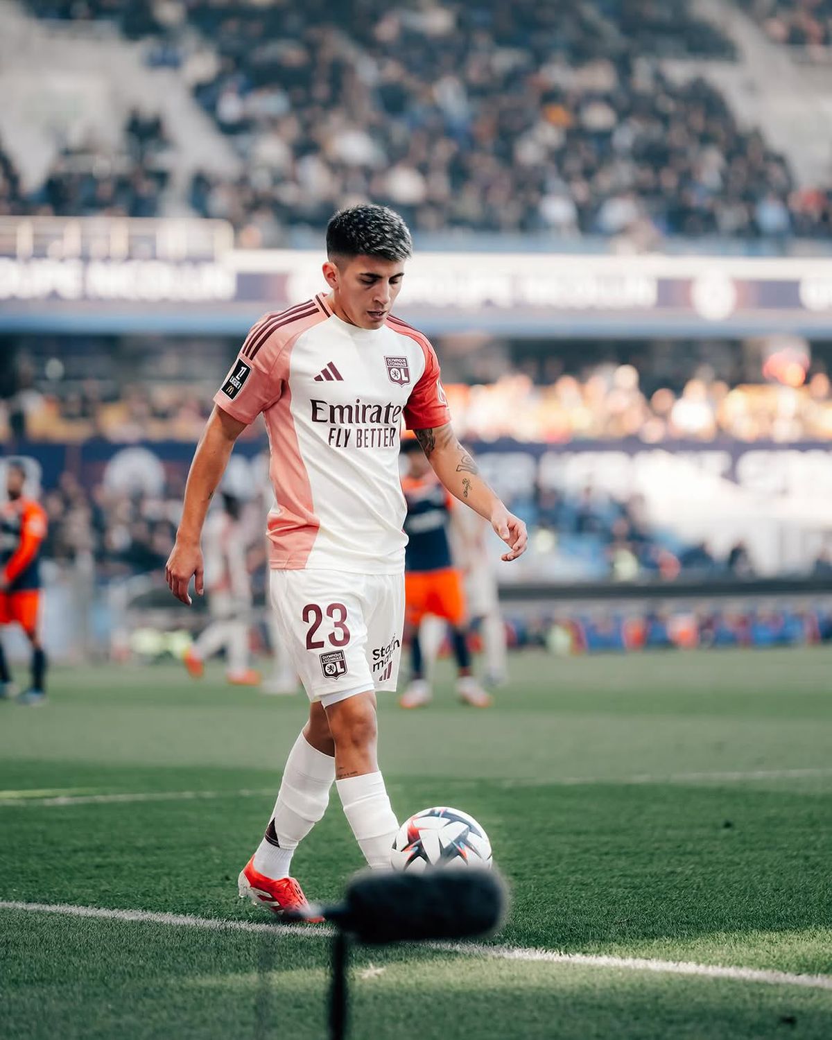 Thiago Almada, mijlocașul ofensiv argentinian al lui Lyon. Foto: Instagram