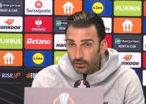 Elias Charalambous a dezvăluit ce i-au urat rapidiștii, înainte de FCSB - Lyon: „Din inimă!”