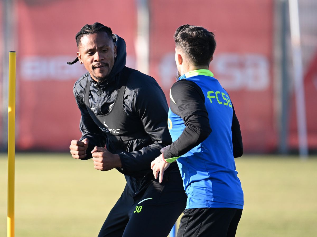 FCSB a susținut ultimul antrenament înaintea meciului cu Lyon » Absențe importante și o revenire așteptată de fani