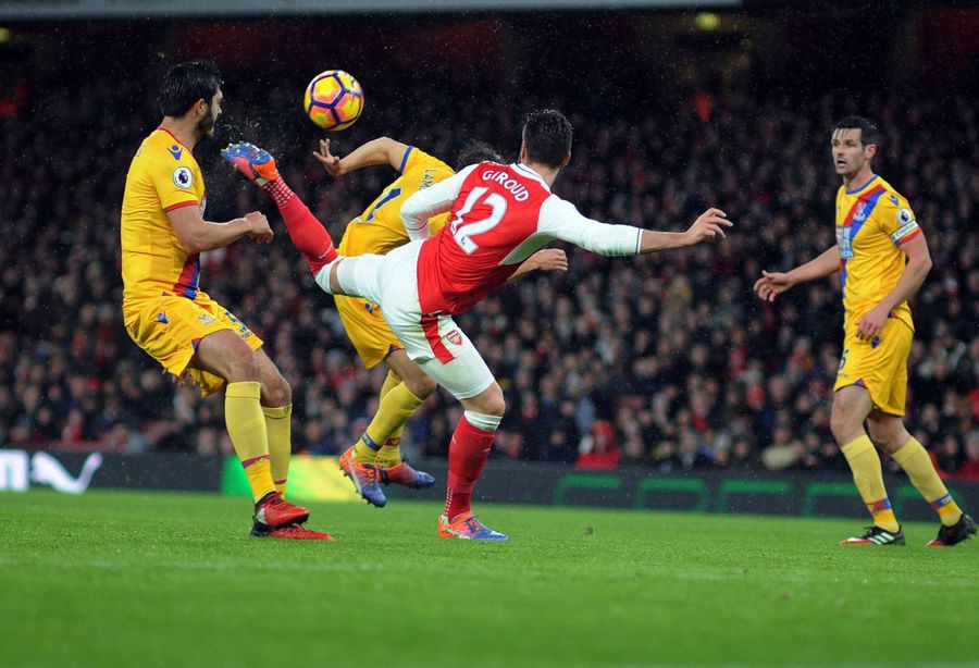 Golul lui Olivier Giroud Dați-i Trofeul Puskas deja! » Jucătoarea a marcat ULUITOR, cu o execuție „scorpion inversat”