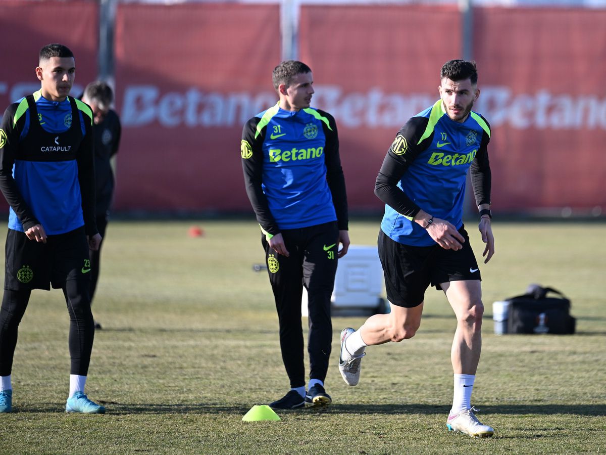 FCSB a susținut ultimul antrenament înaintea meciului cu Lyon » Absențe importante și o revenire așteptată de fani