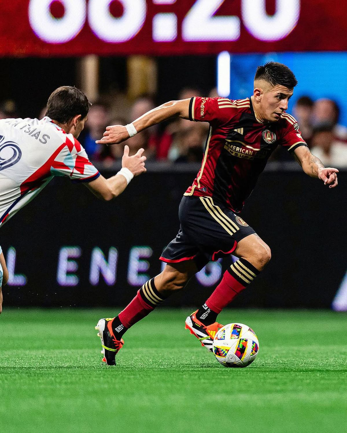 Thiago Almada, mijlocașul ofensiv argentinian al lui Lyon. Foto: Instagram