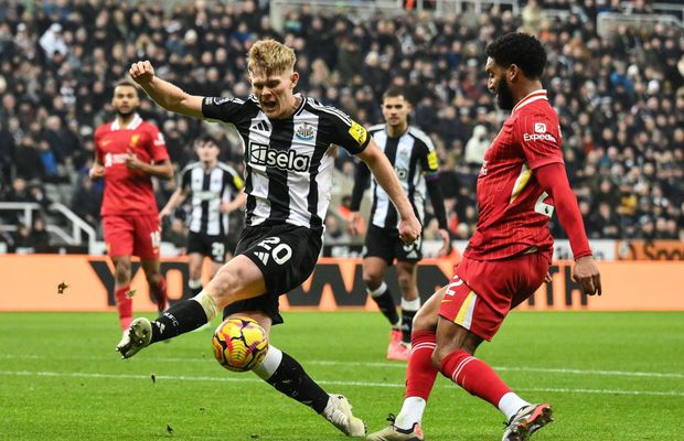 Lovitură grea înaintea finalei Cupei Ligii Angliei, Newcastle - Liverpool » S-a accidentat grav și va lipsi tot restul sezonului