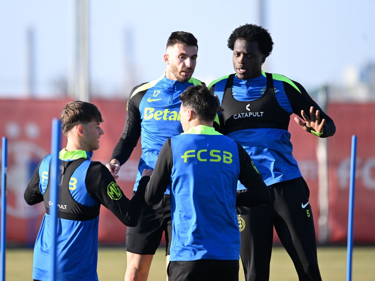FCSB a susținut ultimul antrenament înaintea meciului cu Lyon » Absențe importante și o revenire așteptată de fani