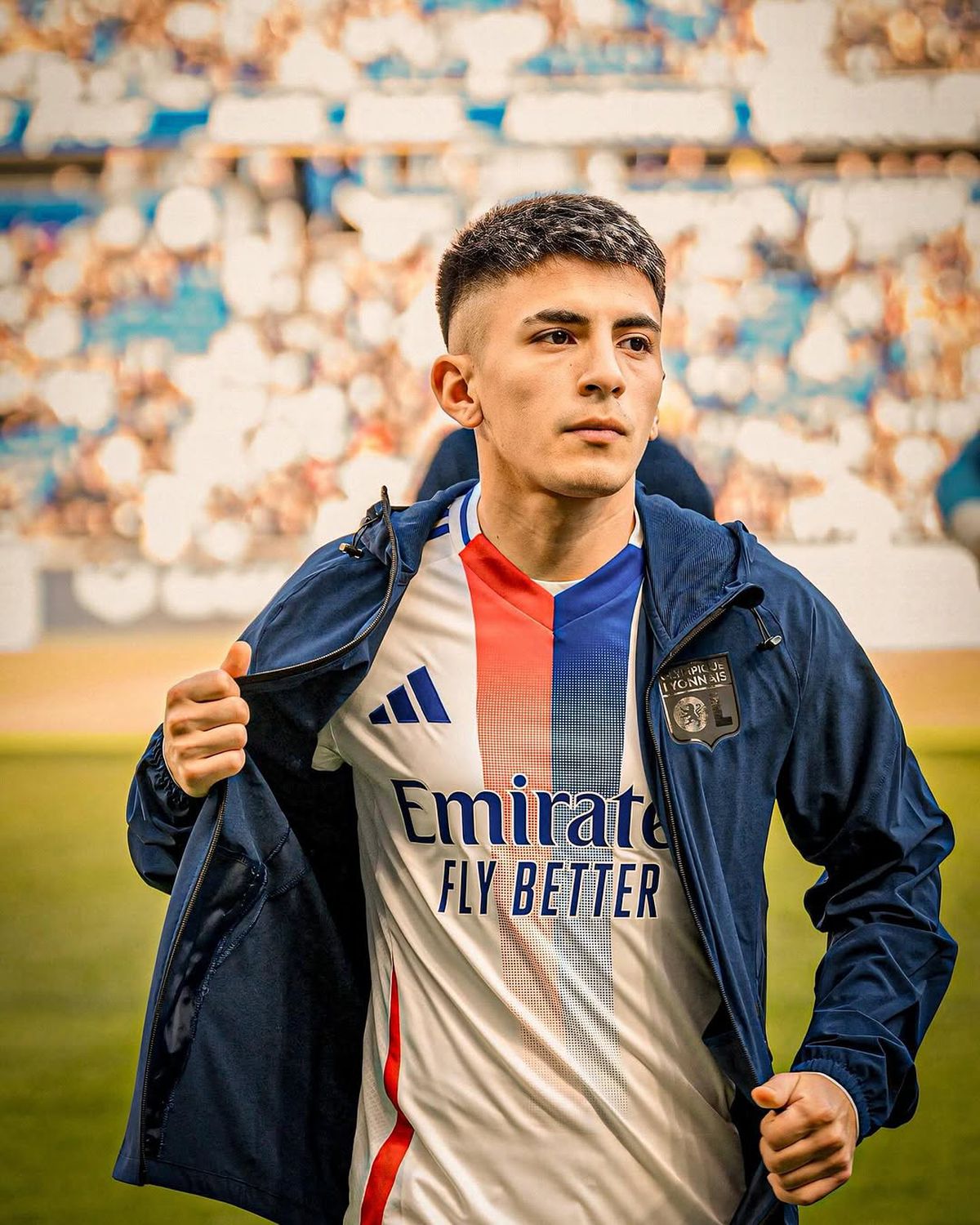 Thiago Almada, mijlocașul ofensiv argentinian al lui Lyon. Foto: Instagram