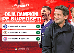 Chivu și Man, deja campioni pe Superbet: pariuri plătite înaintea finalului de sezon!