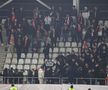 O parte dintre suporterii lui Dinamo, din Peluza Cătălin Hîldan, au părăsit stadionul în minutul 53 // FOTO: Ionuț Iordache (GSP)