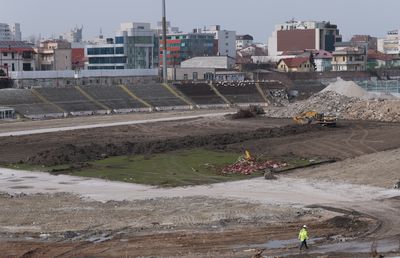 Cum arată stadionul Dinamo la o lună și jumătate de la startul lucrărilor » Cele mai noi imagini cu arena din „Ștefan cel Mare”