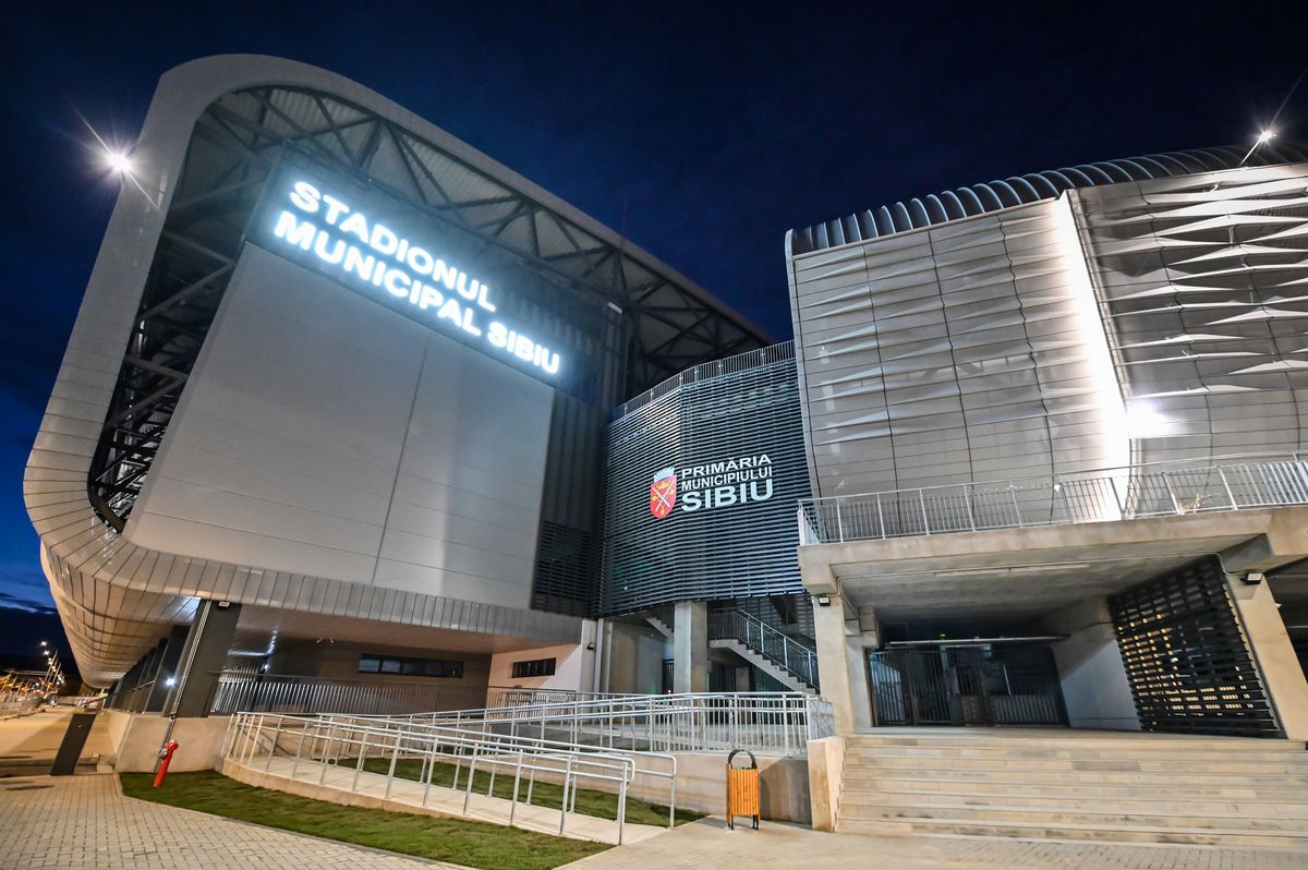 Stadion Sibiu - martie 2026