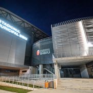 Așa arată stadionul Municipal din Sibiu, inaugurat în 2022. Foto: Primăria Sibiu