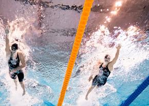 Katie Ledecky a învins-o din nou pe Summer McIntosh