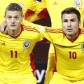 Adrian Mutu și Gabi Torje în 2013, în tricoul României. Foto: Imago Images
