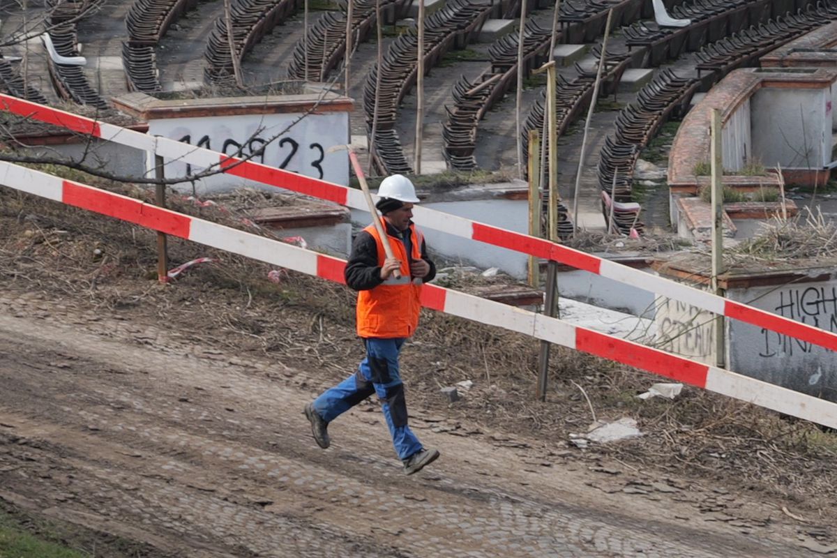 Cum arată stadionul Dinamo la o lună și jumătate de la startul lucrărilor » Cele mai noi imagini cu arena din „Ștefan cel Mare”