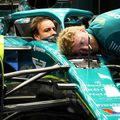 Fernando Alonso în mașina celor de la Aston Martin, foto: Imago