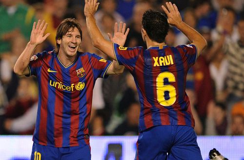 Xavi și Lionel Messi au fost 10 ani colegi la Barcelona, fiind cea mai bună perioadă de timp din istoria clubului
