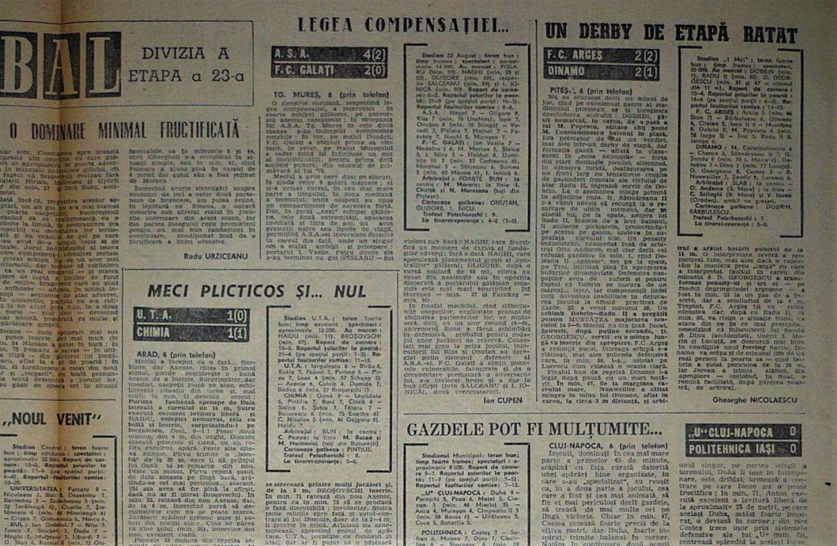 46 de ani de la debutul dinamovistului cu 5 titluri de campion, cu o semifinală de Cupa Campionilor Europeni, dar cu 0 meciuri la națională