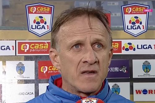 Emil Săndoi, 56 de ani, antrenorul Chindiei, își laudă jucătorii după victoria cu FC Voluntari, 1-0, și are încredere că târgoviștenii se pot califica în play-off.