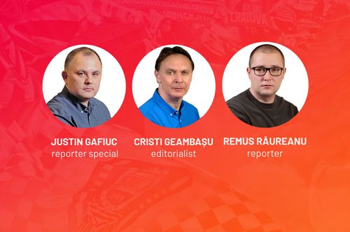 Derby-ul CFR Cluj - Dinamo, comentat pe GSP.ro de Justin Gafiuc (reporter special GSP), Cristian Geambașu (editorialist GSP) şi Remus Răureanu (reporter GSP).