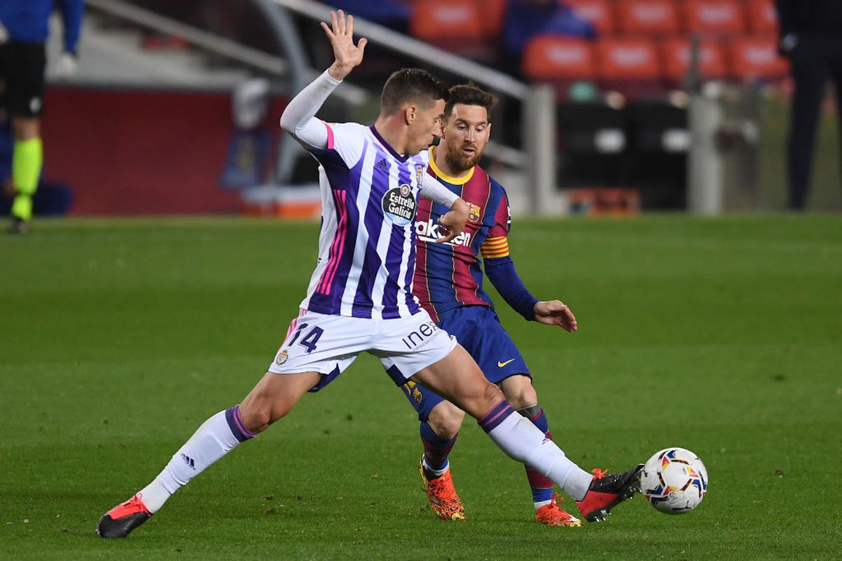 Barcelona - Valladolid 1-0 » Victorie chinuitoare pentru catalani, după un roșu controversat și un gol în min. 90