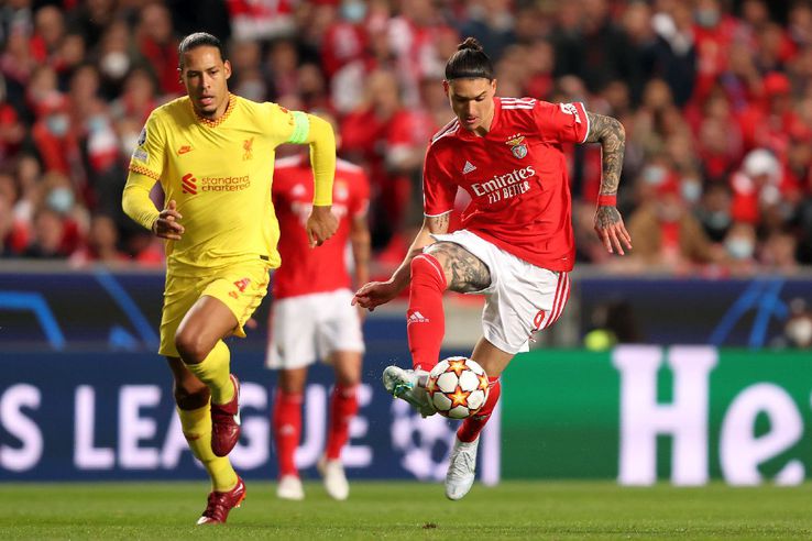 Benfica - Liverpool / Sursă foto: Guliver/Getty Images