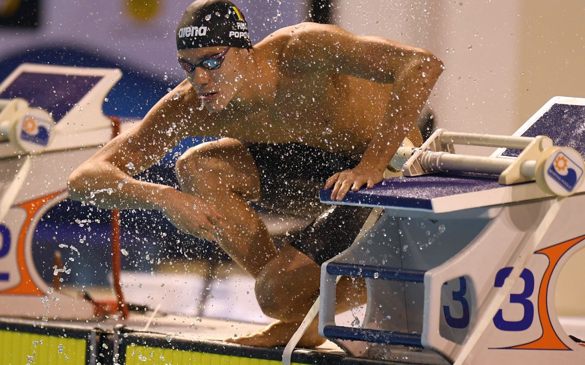 Concluziile lui David Popovici după două medalii de aur în prima zi la Campionatele Naționale: „Proba asta m-a obosit foarte tare”