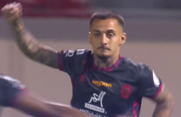 Spectacol în duelul Rădoi - Șumudică din Arabia Saudită » Mitriță a înscris un super-gol