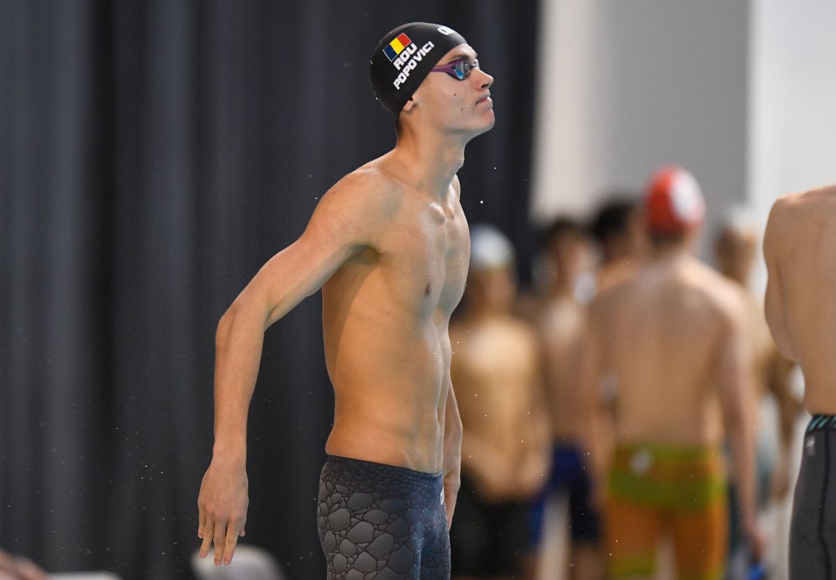 David Popovici a făcut spectacol la Campionatele Naționale! A luat două medalii de aur în prima zi