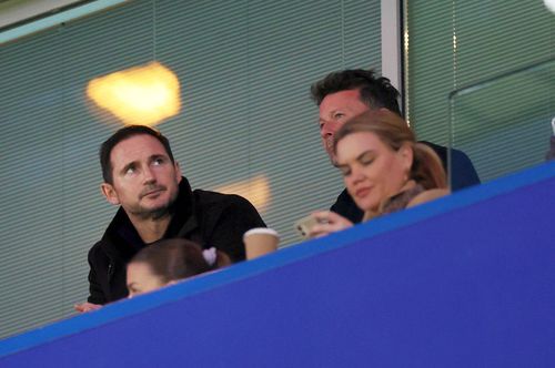 Frank Lampard, în stânga, a fost în lojă la Chelsea - Liverpool // foto: Guliver/gettyimages