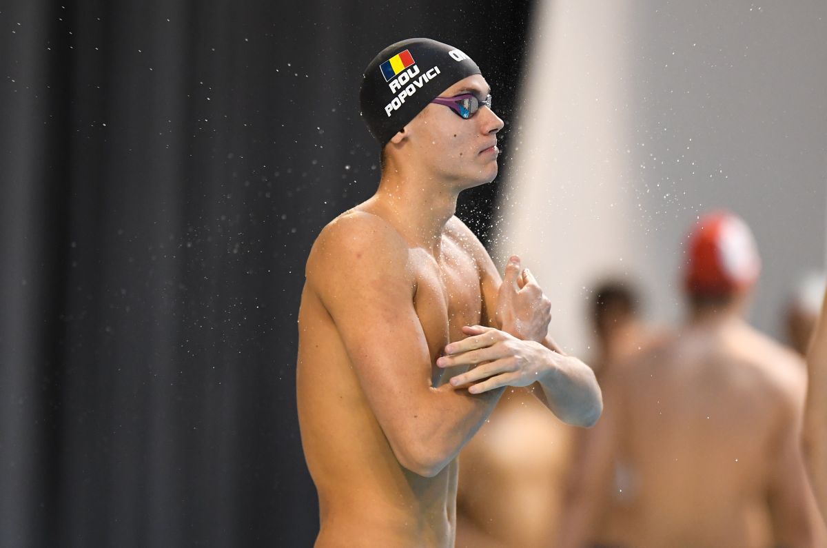 David Popovici a făcut spectacol la Campionatele Naționale! A luat două medalii de aur în prima zi