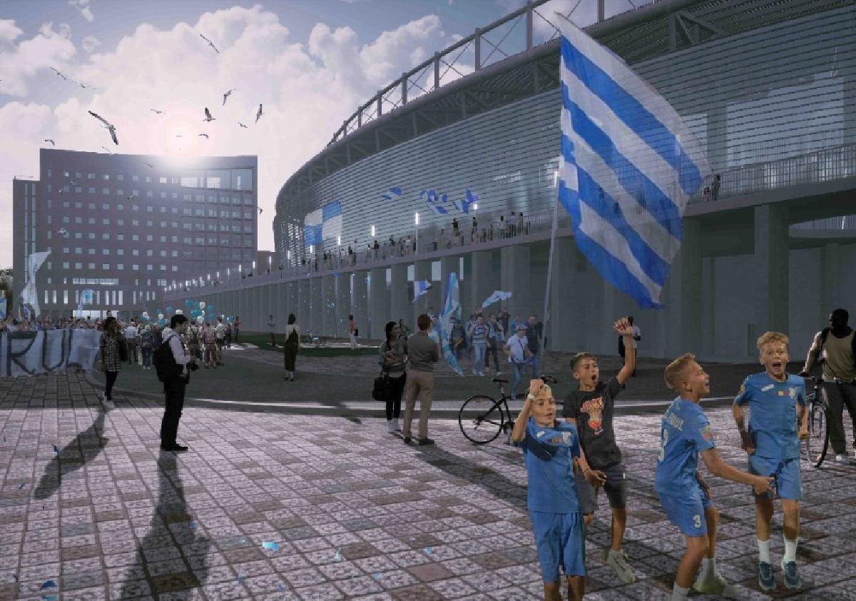 Cum va arăta noul stadion din Constanța - imaginile făcute publice de Primărie, pe 5 aprilie 2024