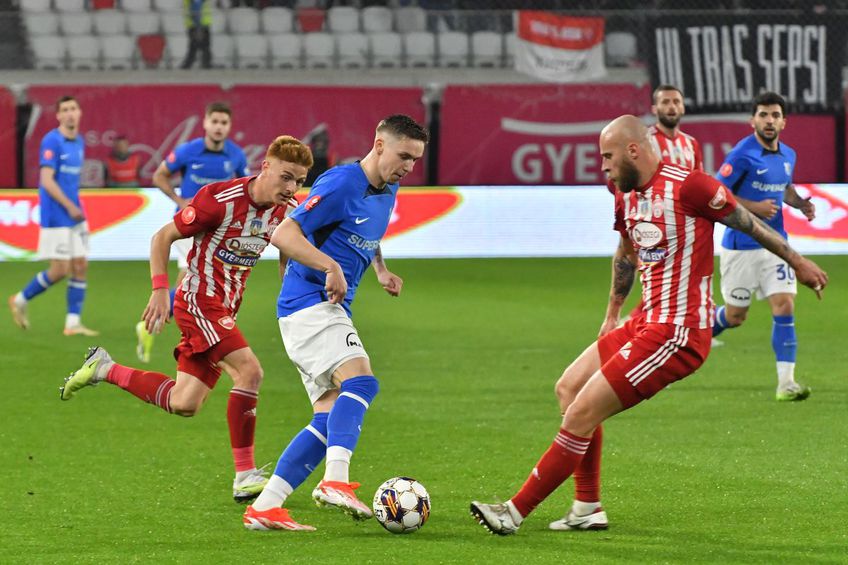 Sepsi și Farul au remizat, scor 1-1, în runda cu numărul #3 a play-off-ului din Superliga.