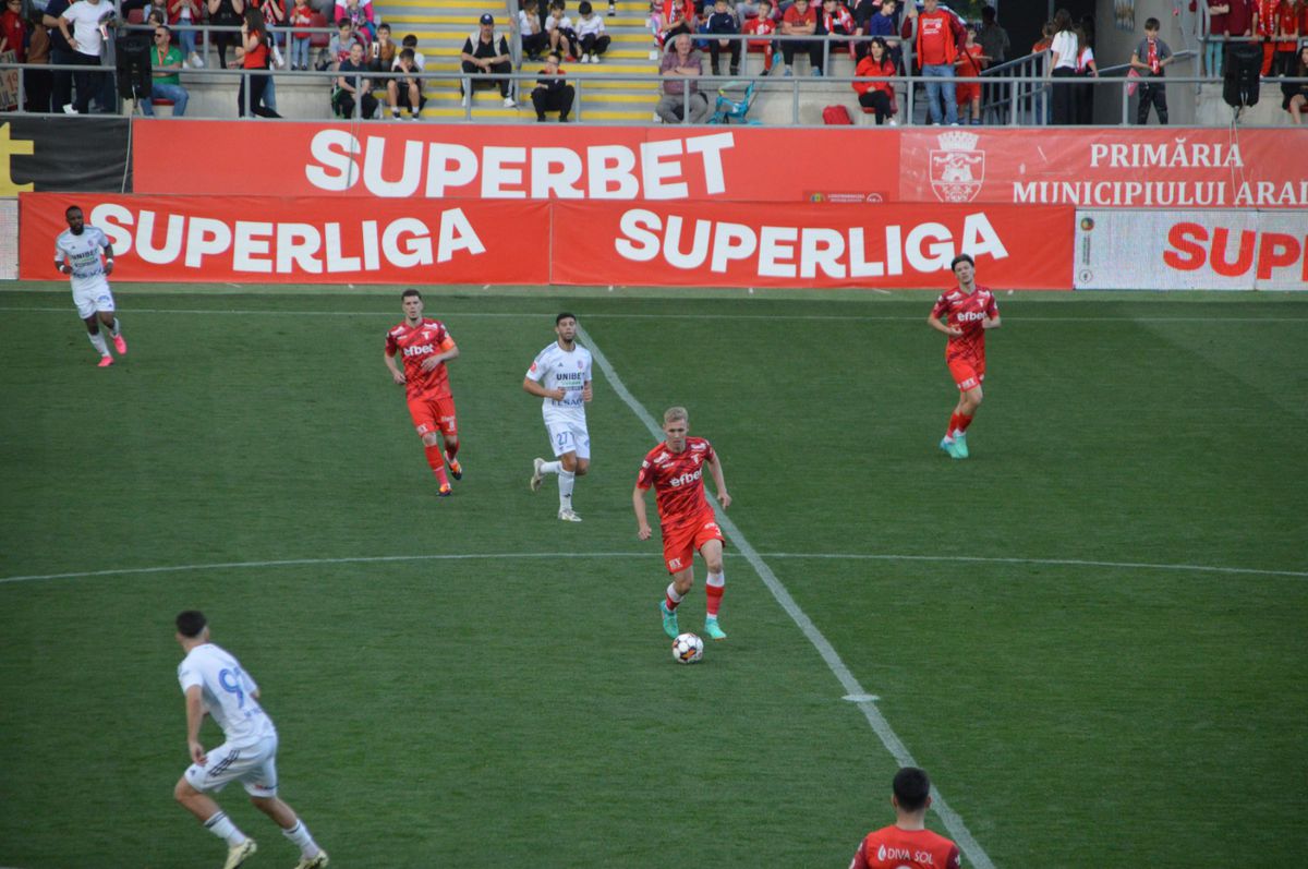 UTA Arad - FC Botoșani, etapa 3 play-out Superliga, foto (Bogdan Cioara)