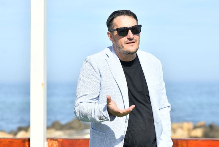Iancu Papazicu, în interviul acordat Gazetei la malul Mării / FOTO: Cristi Preda