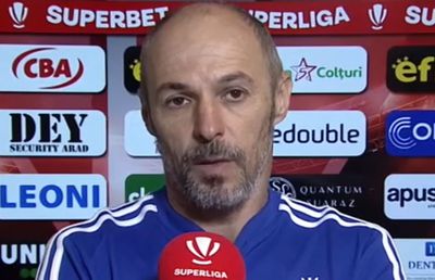 Bogdan Andone a explicat schimbarea după „modelul Becali”, efectuată în minutul 30: „Am făcut-o în interesul echipei”