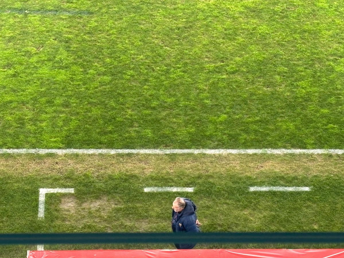 Pedrazzini agitat pe tot parcursul meciului