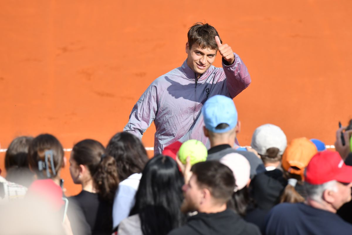 Flavio Cobolli, favoritul publicului și al doilea finalist de la Țiriac Open, misterios: „Vă spun după meci”