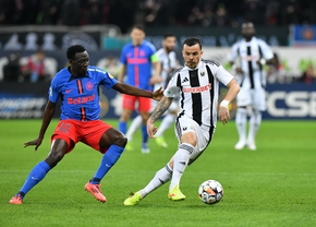 Gafă amuzantă la pauza meciului FCSB - U Cluj » Ce a indicat tabela Arenei Naționale