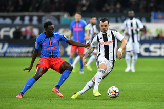 Gafă amuzantă la pauza meciului FCSB - U Cluj » Ce a indicat tabela Arenei Naționale