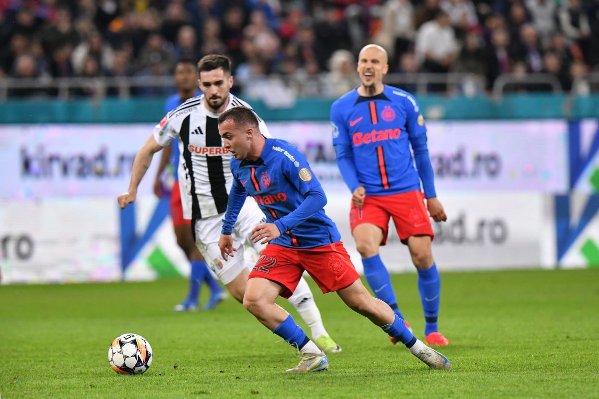 Scouteri din Grecia la FCSB - U Cluj! Ce spune Vulturar despre transferul lui Florin Tănase