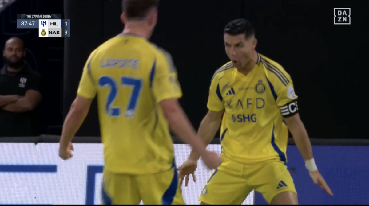 Cristiano Ronaldo a făcut show în derby-ul din Arabia Saudită » Câte goluri mai are până la pragul de 1.000