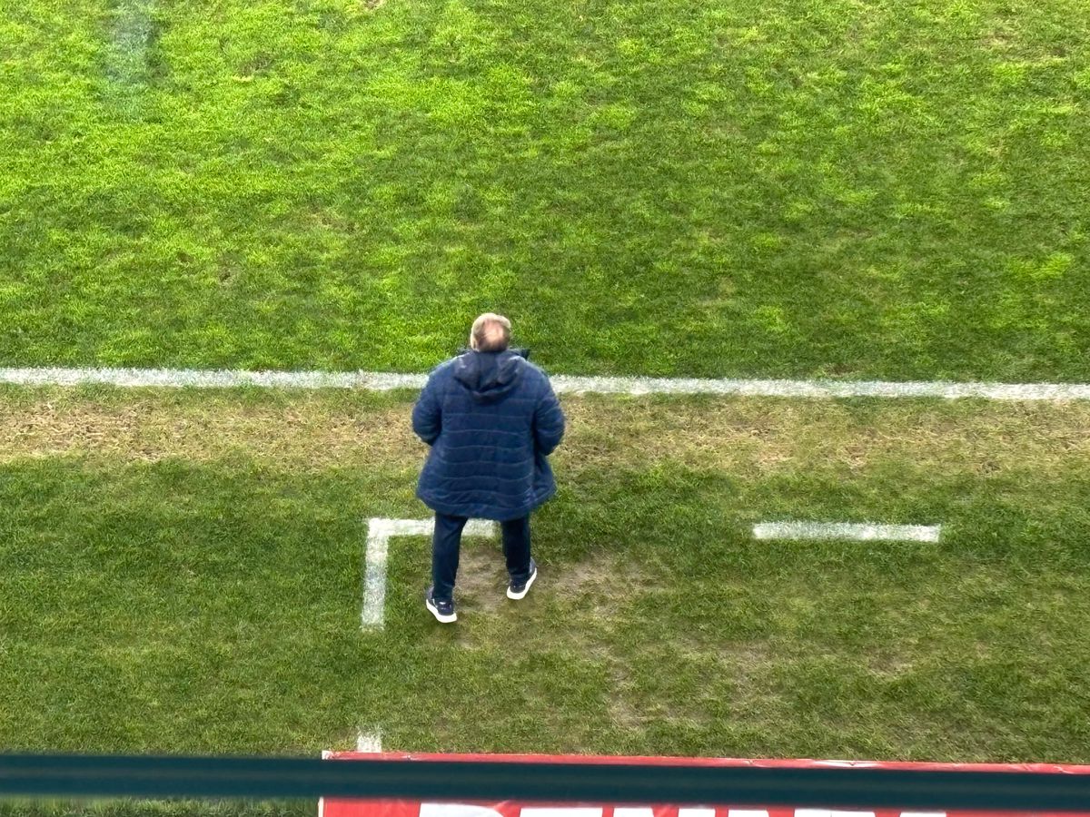 Pedrazzini agitat pe tot parcursul meciului