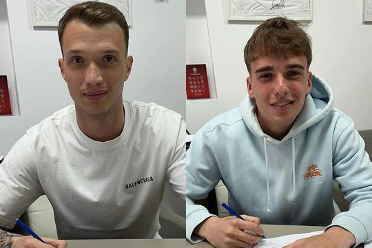 Darius Pașcalău și Luca Popa / Foto: Instagram Cătălin Sărmășan