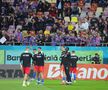 Imagini de la încălzire, înainte de FCSB - U Cluj / foto: Ionuț Iordache (GSP)