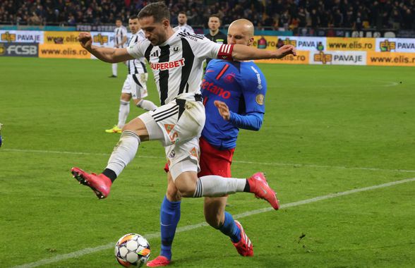 FCSB - U Cluj, decis de un penalty dictat din camera VAR: s-a schimbat liderul în play-off