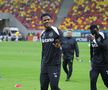 Imagini de la încălzire, înainte de FCSB - U Cluj / foto: Ionuț Iordache (GSP)