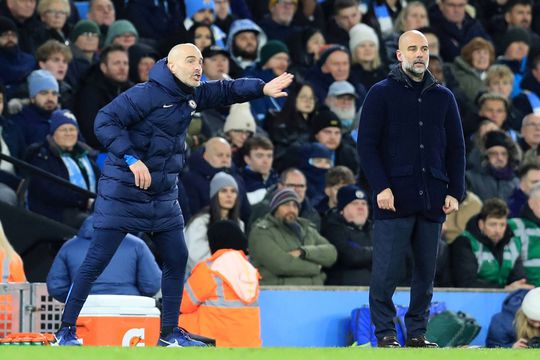 Enzo Maresca și Pep Guardiola / Foto: Imago Images