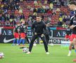 Imagini de la încălzire, înainte de FCSB - U Cluj / foto: Ionuț Iordache (GSP)