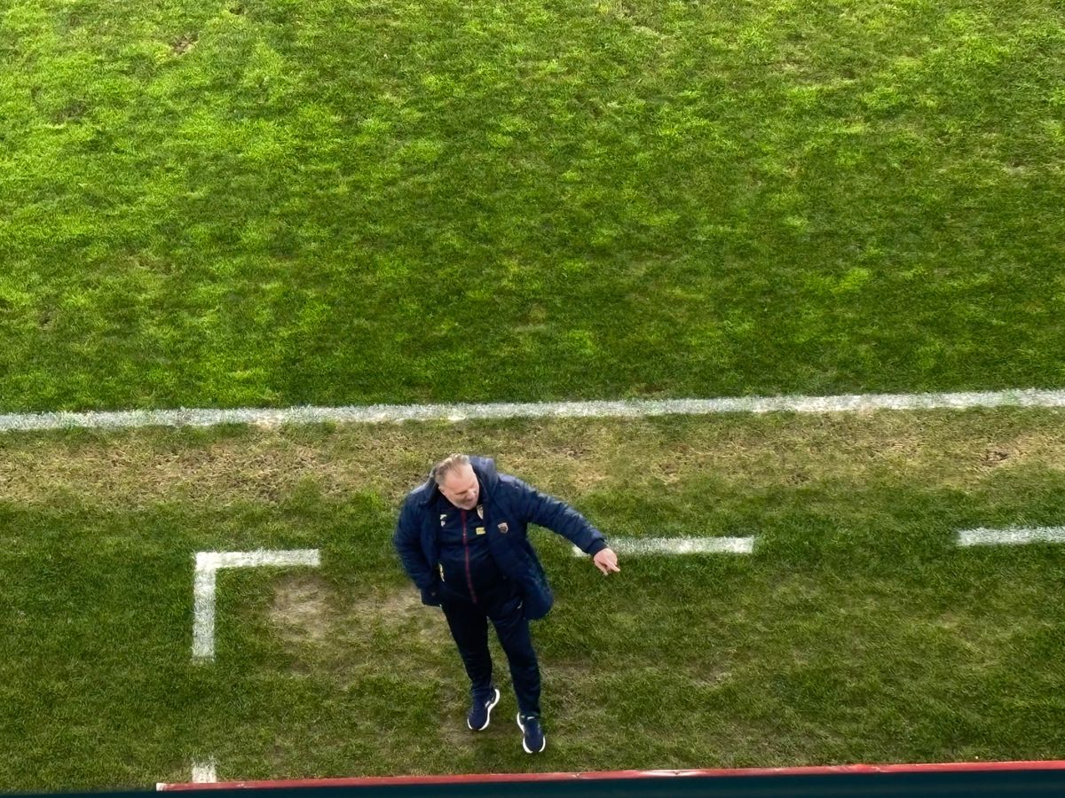 Pedrazzini agitat pe tot parcursul meciului